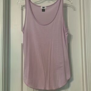 Old Navy tank top size M very light lilac color
